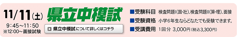 県立中模試