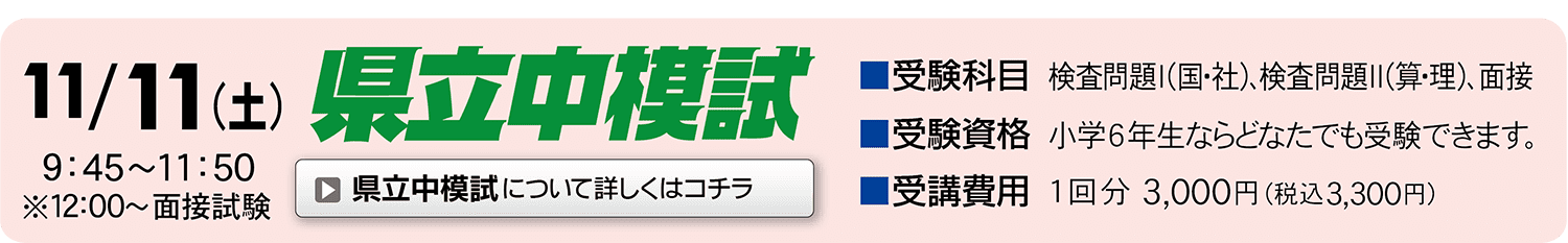 県立中模試